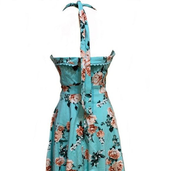 NWT Floral Dress with tulle under layer - Picture 2 of 5
